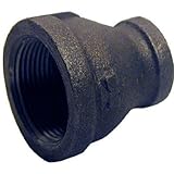 PANNEXT FITTINGS B-RCP0705 Reducing Coupling, 3/4 x 1/2, Black by PANNEXT FITTINGS