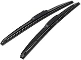 アズーリプロデュース シエンタ MXPL10G MXPL15G MXPC10G エアロワイパー2本セット 運転席 650mm 助手席 350mm グラファイト加工 TN170