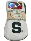 Michigan State Spartans Two Feet Ahead幼児ベビー新生児3ペアソックスパック