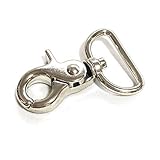 クラフトパーツ屋 ナスカン 丸 25mm シルバー 2個