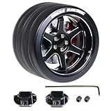 SPﾒﾀﾙｸﾞﾘｯﾌﾟｽﾃｱﾘﾝｸﾞﾎｲﾙ 6ｽﾎﾟｰｸ[イーグル模型][#3957-6S] (BK)