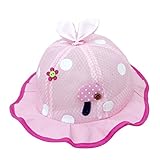 （デマ―クト）De.Markt　ベビーハット 赤ちゃん用 可愛い　蝶結び　韓国風　お姫様 オシャレ 人気　通気　コットン UVカット 日よけ キッズキャップ 女の子　夏 プレゼント
