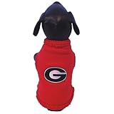 NCAA Georgia Bulldogs Polar Fleece犬スウェットシャツ XL