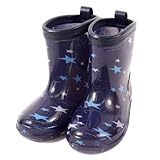 雨の日彩るKidsレインブーツ・長靴　ブリリアントスター　紺 N7700400