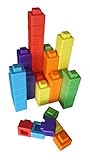 Magz-Pixels 48 piece magnetic building and stacking blocks in 6 vivid colors offered by Magz [並行輸入品]