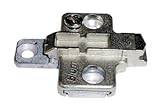 4 Pcs – Blum b175h7 3 mm Die Castネジをフレームレスクリップマウントプレート