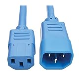Tripp Lite 6 ft. Heavy Duty Power Extension Cord C14 to C13 15A 14 AWG Blue (P005-006-ABL) [並行輸入品]