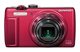 OLYMPUS デジタルカメラ SH-21 レッド 1600万画素 CMOS 光学12.5倍ズーム 広角24mm タッチパネル フルHD動画 SH-21 RED