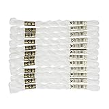 DMC コットンパール 刺繍糸 12束入 5番 BLANC ホワイト系 DMC115-5B