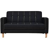 アビライト カジュアル 2人掛け デニムソファ BLACKDENIM SKT-0295