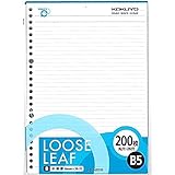 コクヨ(KOKUYO) ルーズリーフ ポジティ B5 200枚 中横罫 P3ノ-201B