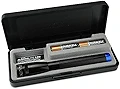 MagLite 懐中電灯 ミニスペクトラムシリーズ 単3形 ブラックボディ ブルーLEDライト