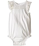 [キム カーダシアン] Kardashian Kids ガールズ Bubble Lace Romper (Infant) ワンピース Ivory 9M [並行輸入品]