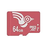 ADROITLARK micro sdカード64GB Class 10 UHS-3 SDカード、4Kビデオ/電話/ラップトップ/タブレット、