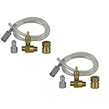 BE 85.400.000 Soap Injector 3/8in QD FCoupler 3/8in FPlug w/CW Filter, 2-Pack [並行輸入品]