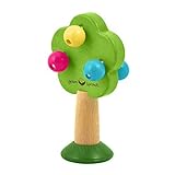 iplay Dream Window Natural Wood Tree Rattle (6mo+) by i play. [並行輸入品]