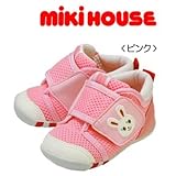 ミキハウス(mikihouse) プッチー＆うさこダブルラッセルファーストベビーシューズ（12-9301-970） 13cm ピンク（08）