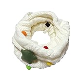 Ainial　スヌード　子供　ニット　冬　ネックウォーマー 　キッズ　女の子　男の子　男女兼用　可愛い　マフラー　ベビー　ガールズ　ボーイズ　ストール　防寒　ふわふわ　16色揃い