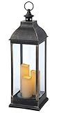 タカショー 電池式 ランタンライトL アンティークゴールド