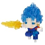 カワダ(Kawada)ナノブロック ドラゴンボール超 ベジット 超サイヤ人ゴッド超サイヤ人 NBDB_018 1.3×10.5×18ｃｍ 12才以上 インテリア ホビー NBDB_018