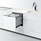 【NP-45MS8W】　Panasonic[パナソニック]　ビルトイン食器洗い乾燥機（食洗機）　M8シリーズ　幅45cm　ミドルタイプ　ドア面材型