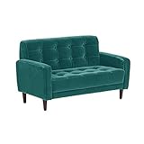 arne ミニソファー 2人掛け キッズソファ 布張り Gulliver 2P V-1027 ブルーグリーン