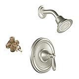 Moen KSBR-P-T2152EPBN Brantford Showerhead, Brushed Nickel by Moen