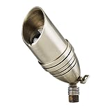 Best Quality Lighting LV15SLV Finished Outdoor Up Light with Clear Glass Shade, Stainless Steel [並行輸
