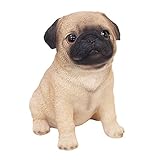 ガーデン オブジェ・置物 パピードッグ （パグ） QYL1243