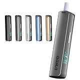 UWOO E2 イルマ互換品 電子タバコ 本体 連続40本 加熱式タバコ ユーウー イーツー ILUMA TEREA SENTIA対応 連続 吸いチェーンスモーク (グレー)
