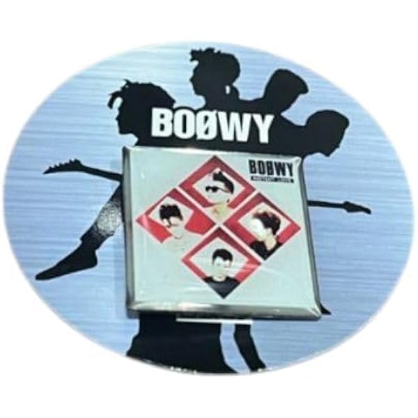 Amazon.co.jp: BOØWY BOOWY ボウイ ボーイ ガチャ ピンバッジ ピンズ
