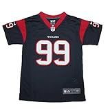 Hou Texans – Youthワット# 99 Athletic Short Sleeve Jersey