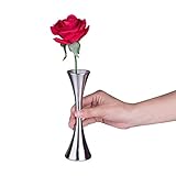 IMEEA ミニ花瓶 一輪挿し 花瓶 ステンレス製かびん スリム花瓶 花入れ 飾り花瓶