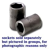 SK Hand Tool 8962 3/8-Inch Drive Standard Impact Socket 12mm [並行輸入品]
