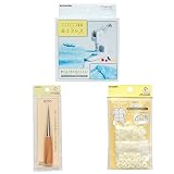 KIYOHARA サンコッコー プラスナップ スターターセット 卓上プレス 目打ち プラスナップ 9mm 20組入 オフホワイト SUN15-SS