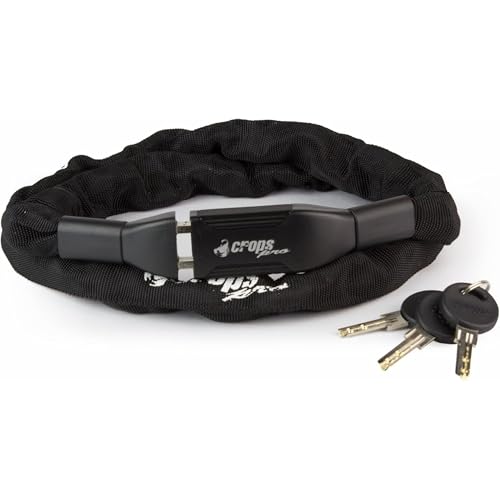 CROPS K4-66の商品画像 - 国産ブランドの軽量チェーンロック、カラフルで携帯性抜群