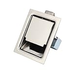 uxcell スラムラッチロック ステンレス鋼製 シルバートーン 93mmx68mmx44mm