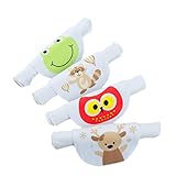 4PCSコットンベビー汗吸収タオル4つの層の汗のウィッキングパッドビブス21 * 45CM-A02