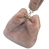 [韓国ブランド] Korea Brand 韓国ファッション女性 Fur Cutyバッグトートハンドバッグクロスバッグ (Korea Fashion Women Fur Cuty Bag Tote Ha
