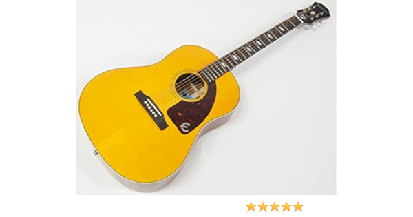 Amazon Epiphone Inspired By 1964 Texan An テキサン アコースティック 楽器 音響機器 楽器