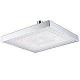 Flameer 色変更　シャワーヘッド　LEDライト　温度変化　バスルーム　ABSプラスチック製　3色/4色/7色選択　 - 4色