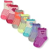 THE CHILDREN'S PLACE(ザ・チルドレンズプレイス) グリッターハートデイオブザウィークソックス7パック 小物 6～12ヶ月【並行輸入】