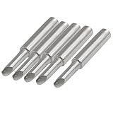 uxcell こて先 ベベル式 はんだチップ アイアンチップ 900M-T-3CF 45度 5個入り