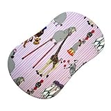 SheetWorld Fitted Bassinet Sheet (Fits Halo Bassinet Swivel Sleeper) - Madagascar Pink - Made In USA