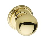 Copper Creek BK2090PB Ball Dummy Door Knob, Polished Brass by Copper Creek