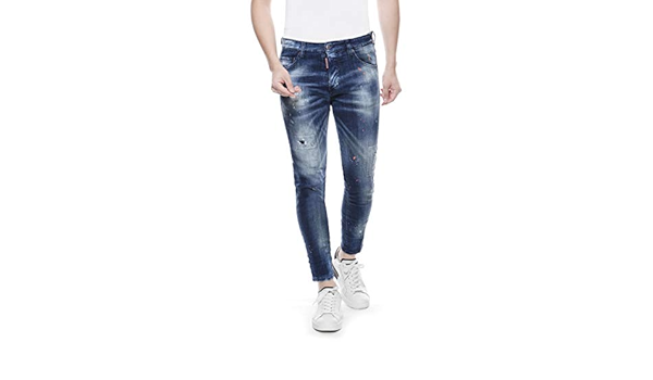 好評につき延長 Dsquared 2 クラッシュ リメイク加工 ジーンズ Super Twinky 最新モデルが入荷 Www Premiervbleague Com