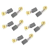 uxcell モーターカーボンブラシ　電気ドリルモーター用　14x 8x 7mm　動力工具　10個