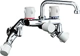 LIXIL(リクシル)INAX 他熱源併用タイプ太陽熱温水器用 2ハンドル混合水栓 SF-M415HS