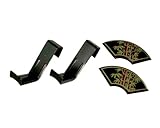 ニチエイ 四季額受 長押用 朱竹 32084 38mm