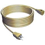 Stanley 33405 Grounded Outdoor Extension Power Cord, 40-Feet, Beige [並行輸入品]